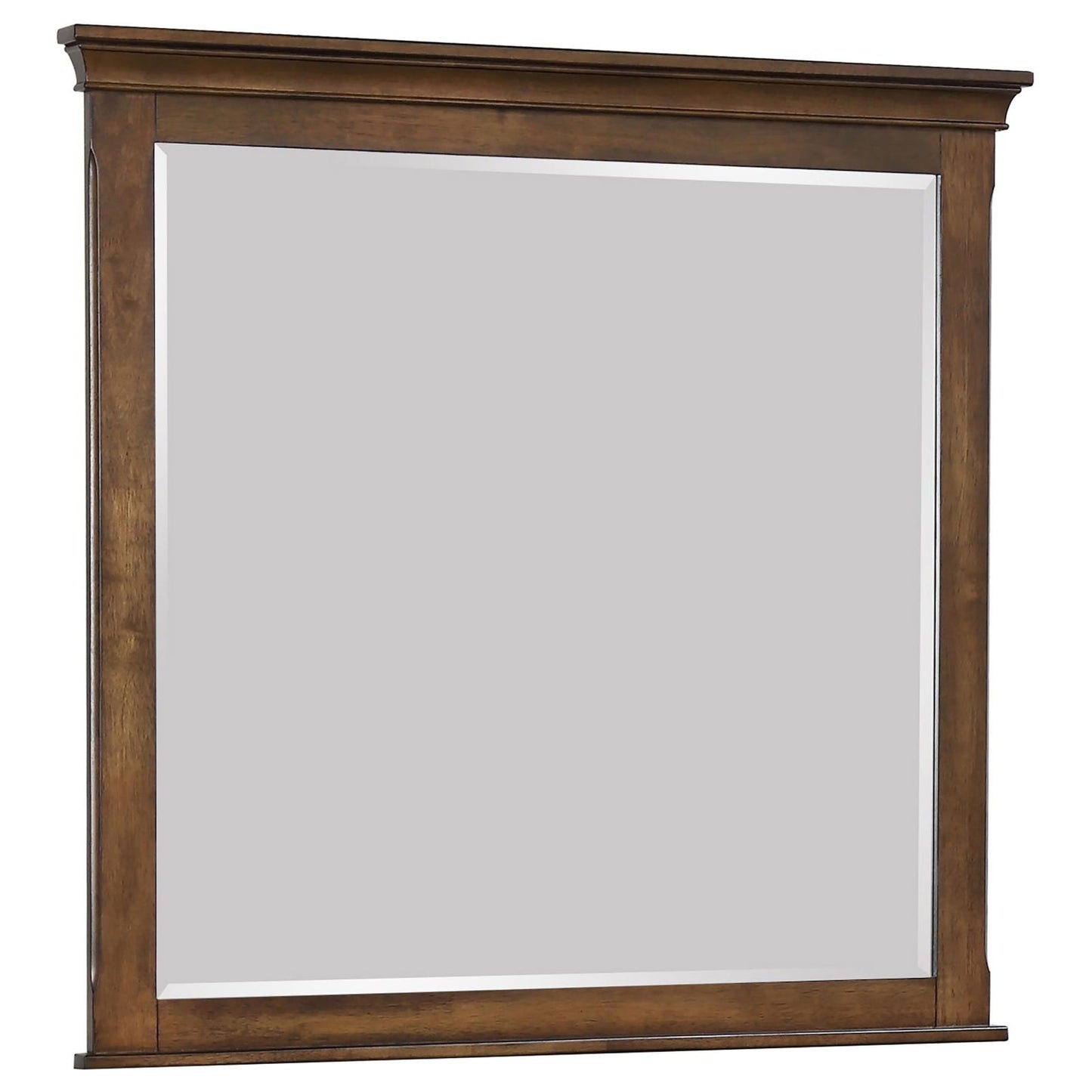 Franco Rectangular Mirror Burnished Oak