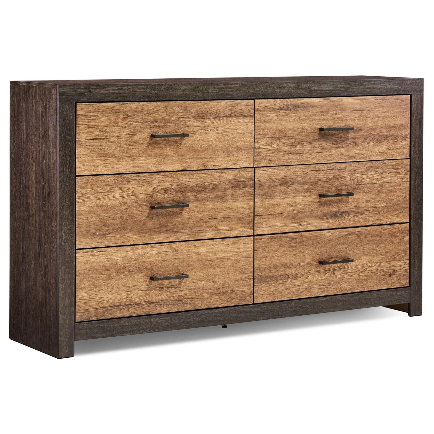 Dewcrest 6-drawer Dresser Caramel and Licorice