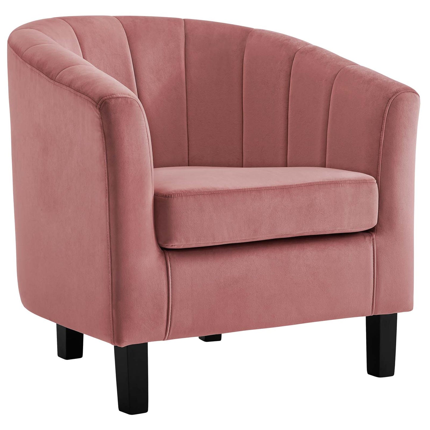 Prospect Channel Tufted Performance Velvet Armchair