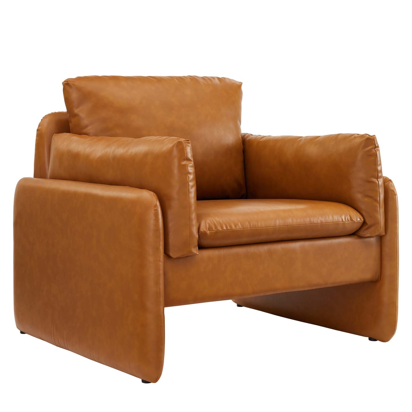 Indicate Vegan Leather Armchair