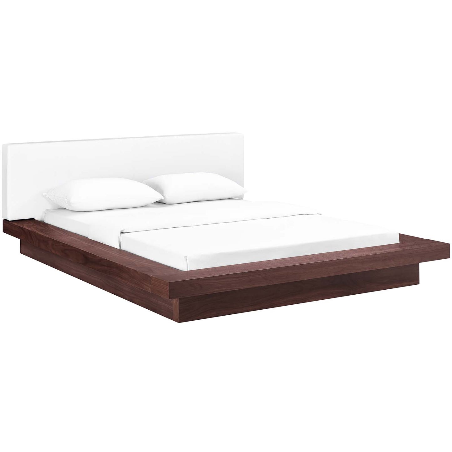 Freja Queen Vinyl Platform Bed