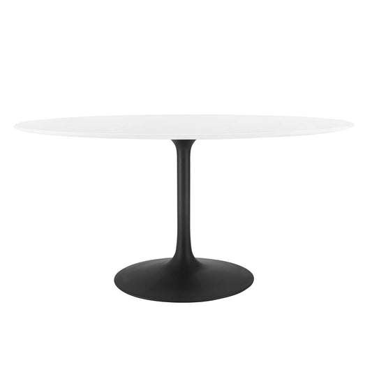 Lippa 60" Oval Wood Top Dining Table