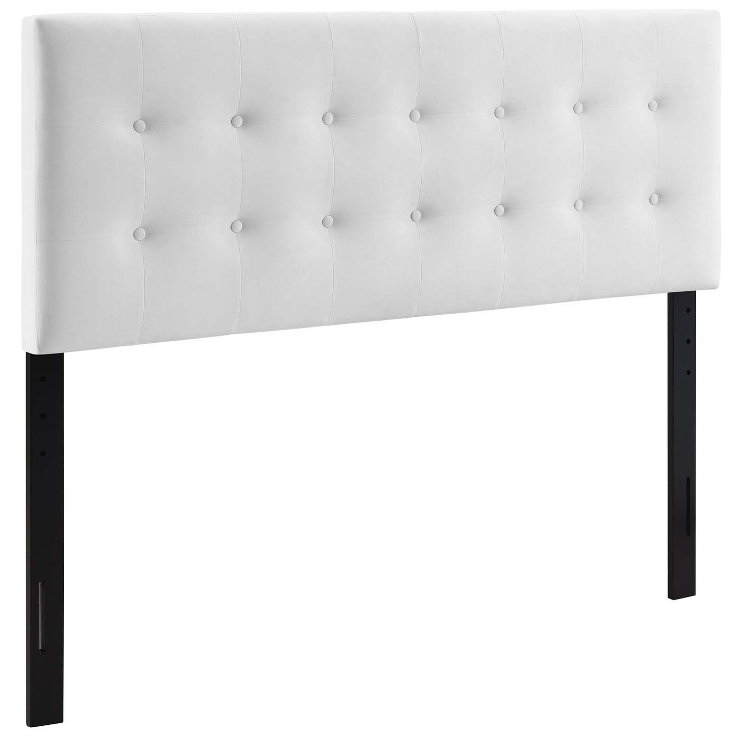 Emily Queen Biscuit Tufted Performance Velvet Headboard