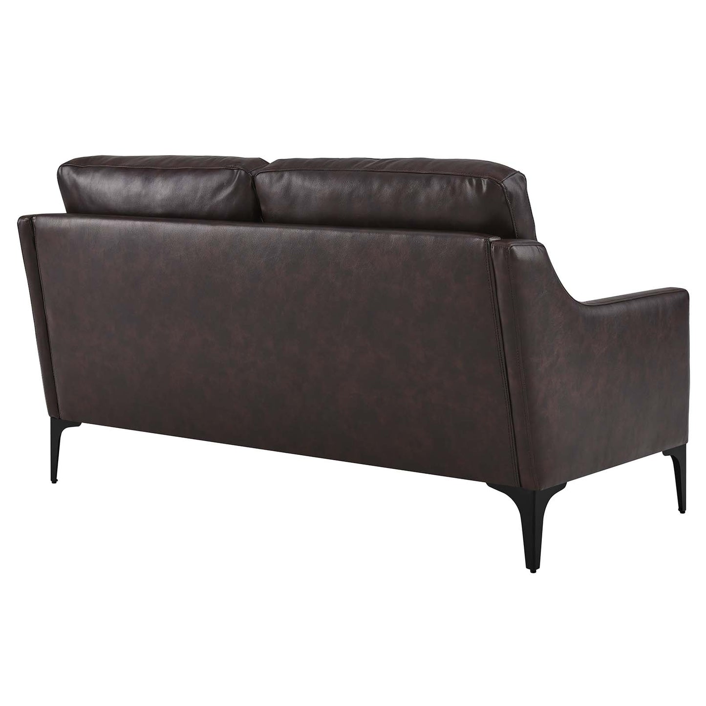 Corland Leather Loveseat