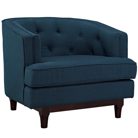 Coast Upholstered Fabric Armchair