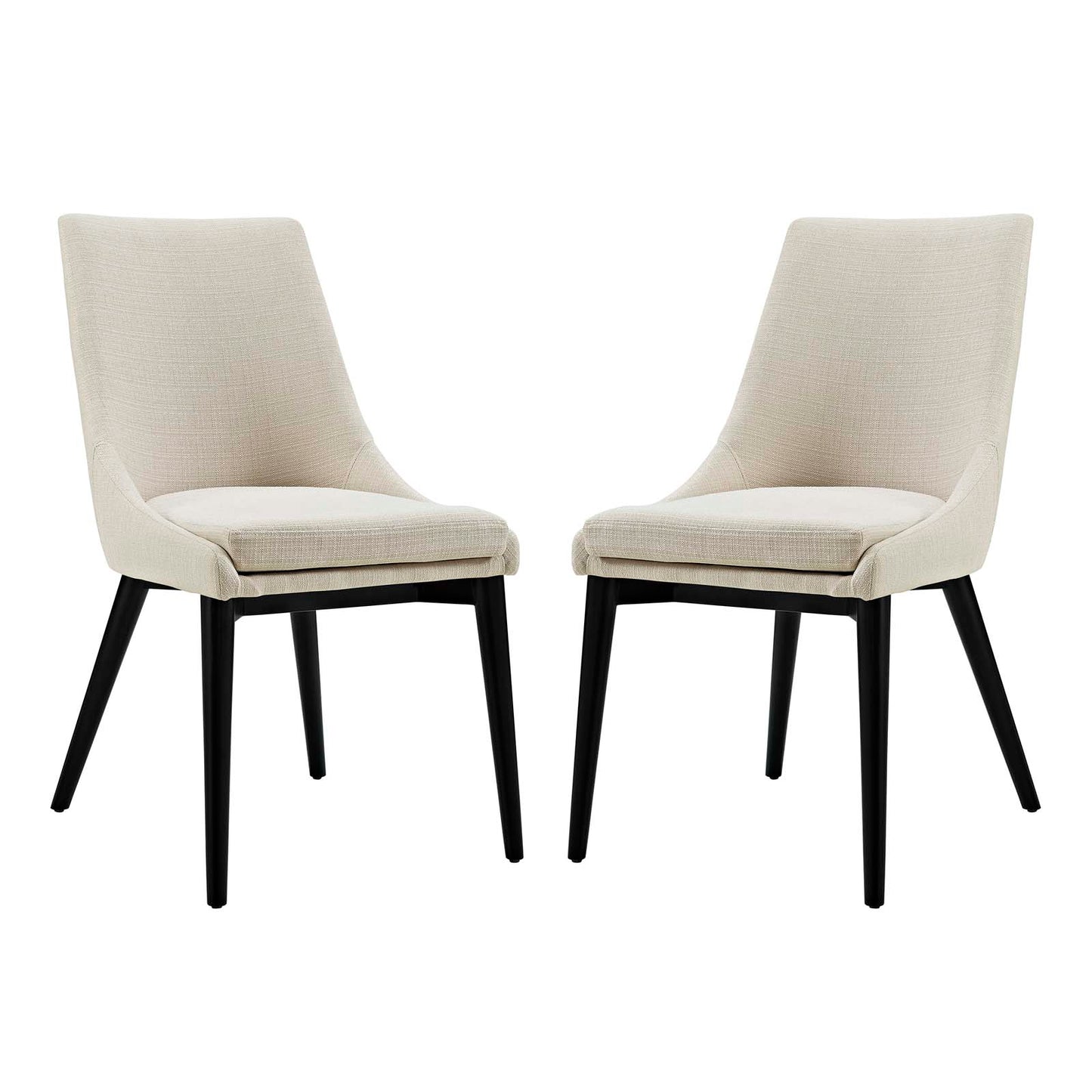 Viscount Dining Side Chair Fabric Set of 2