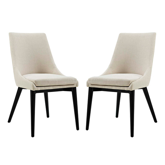 Viscount Dining Side Chair Fabric Set of 2