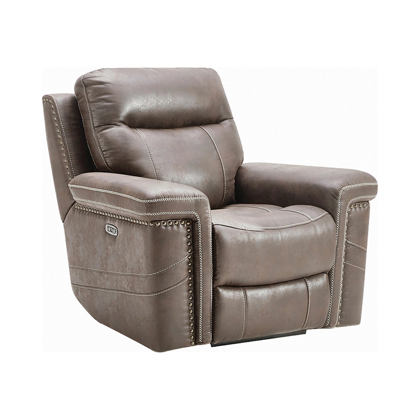Wixom Power^2 Glider Recliner Taupe
