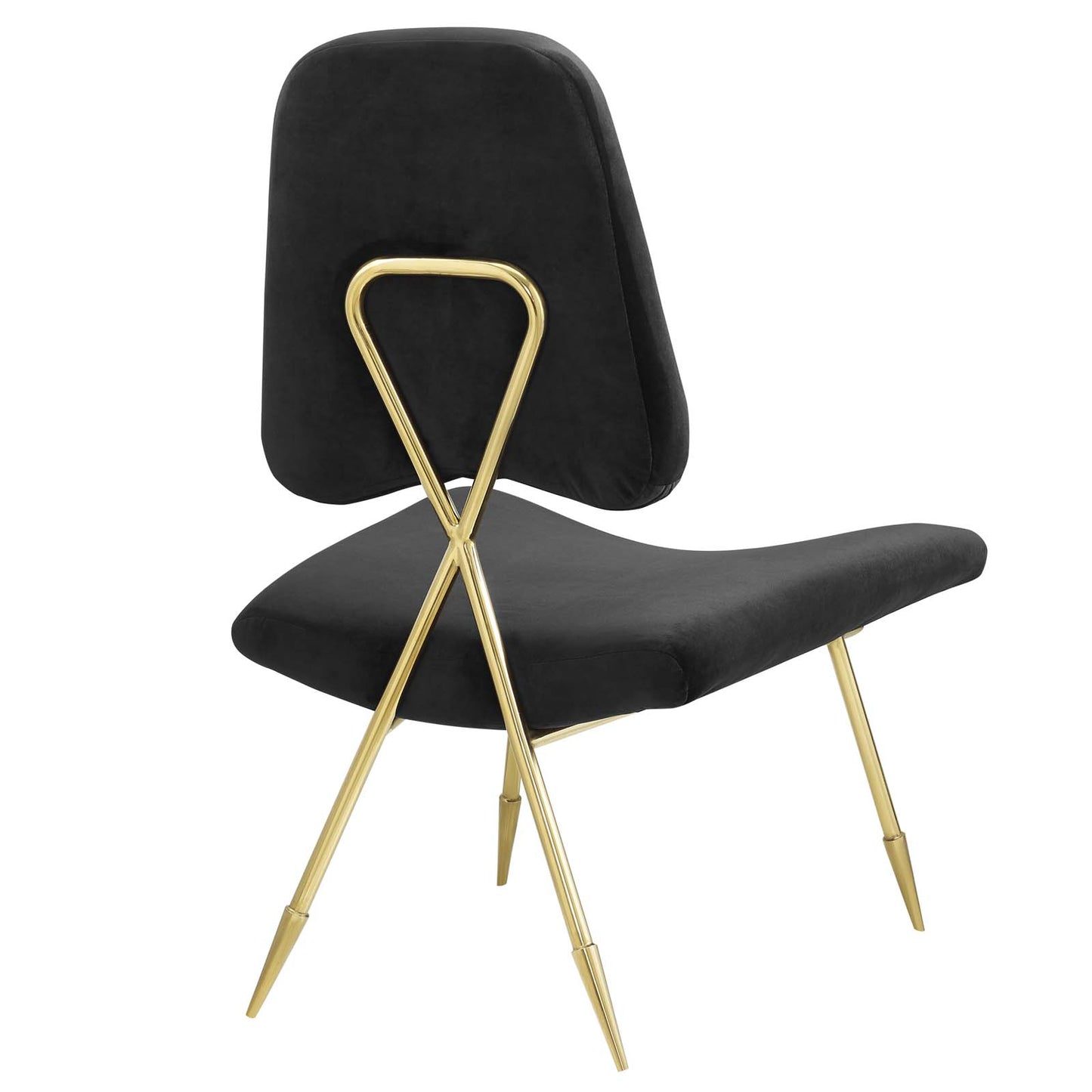 Ponder Performance Velvet Lounge Chair