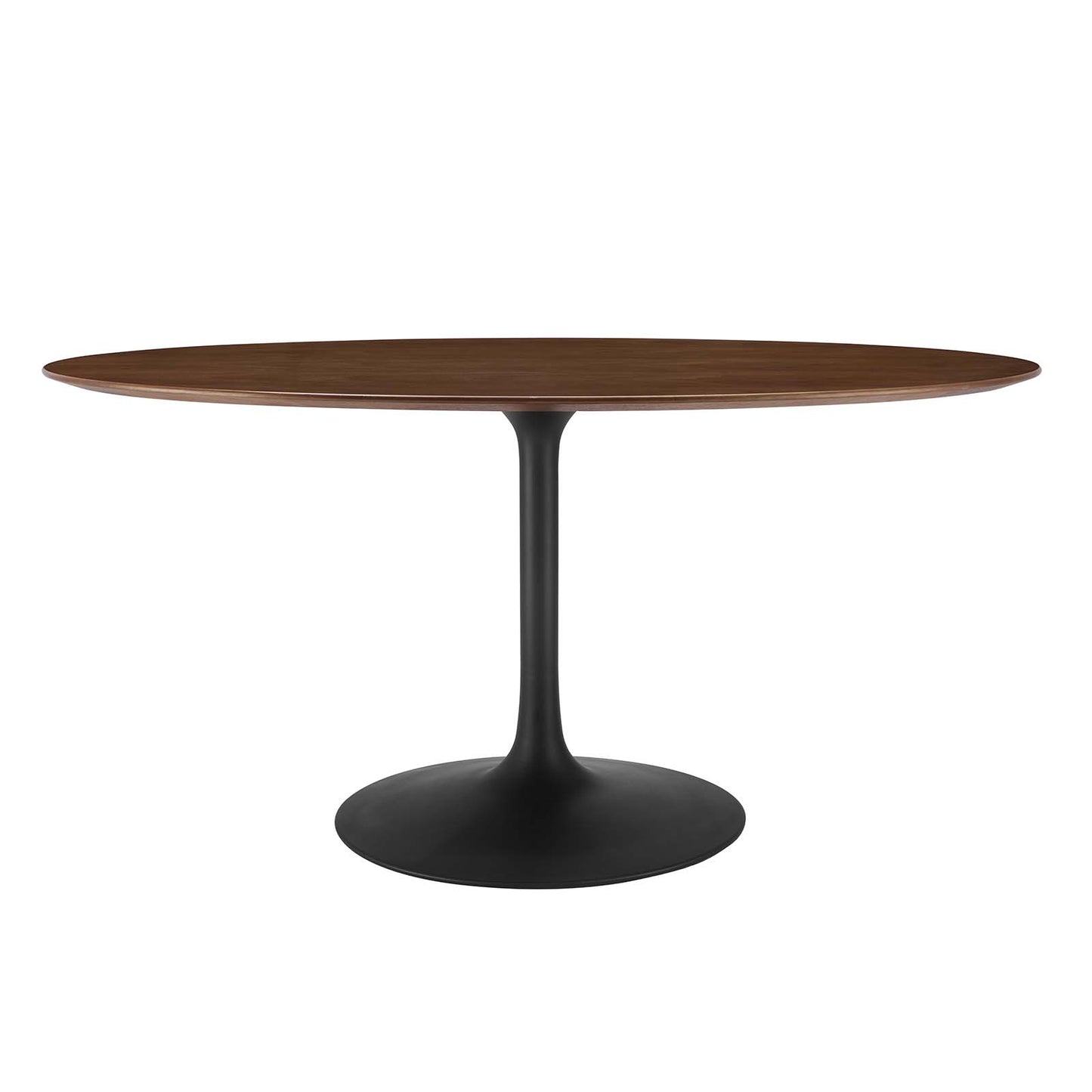 Lippa 60" Oval Walnut Dining Table