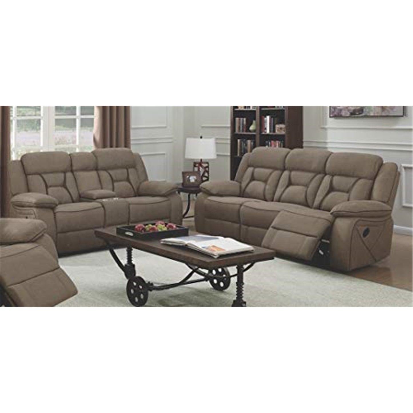 Higgins Upholstered Tufted Living Room Set