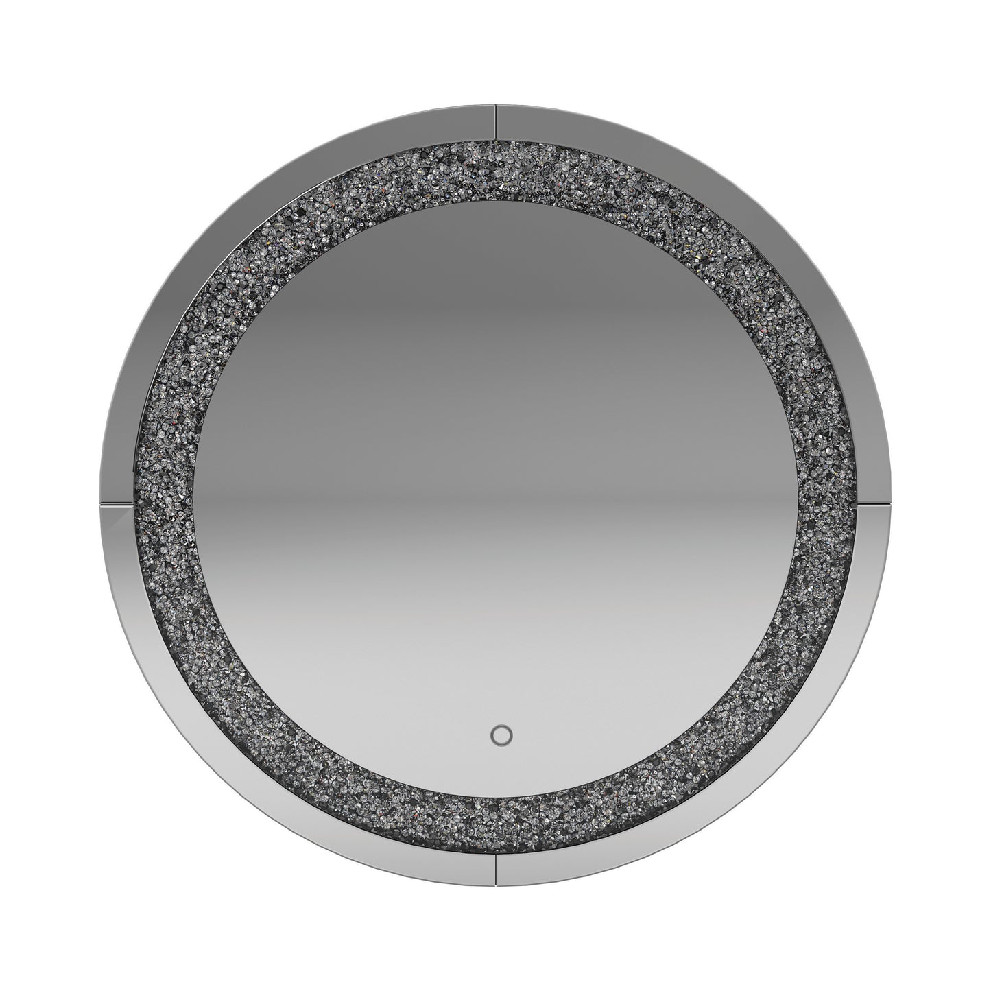 Round Wall Mirror Silver