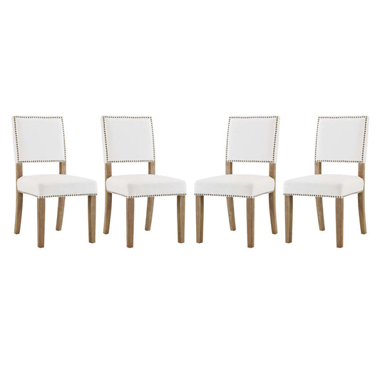 Oblige Dining Chair Wood Set of 4