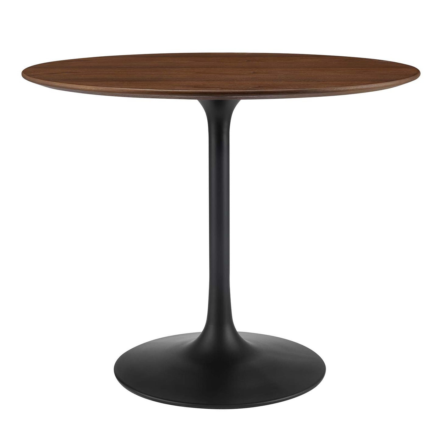 Lippa 36" Round Walnut Dining Table