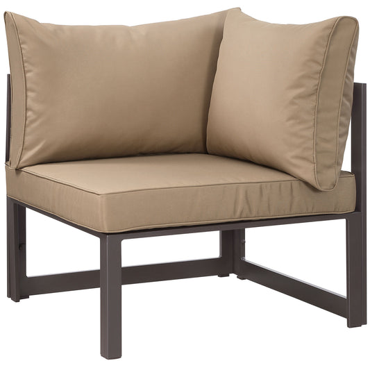 Fortuna Corner Outdoor Patio Armchair