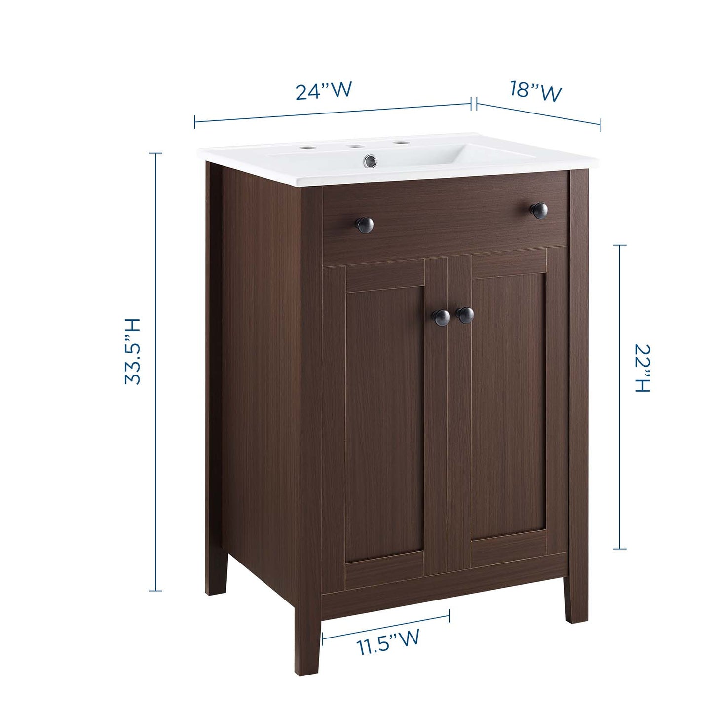 Nantucket 24" Bathroom Vanity