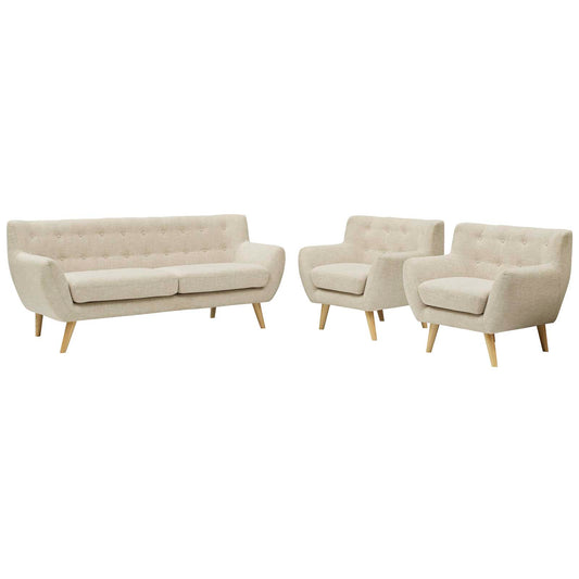 Remark 3 Piece Living Room Set