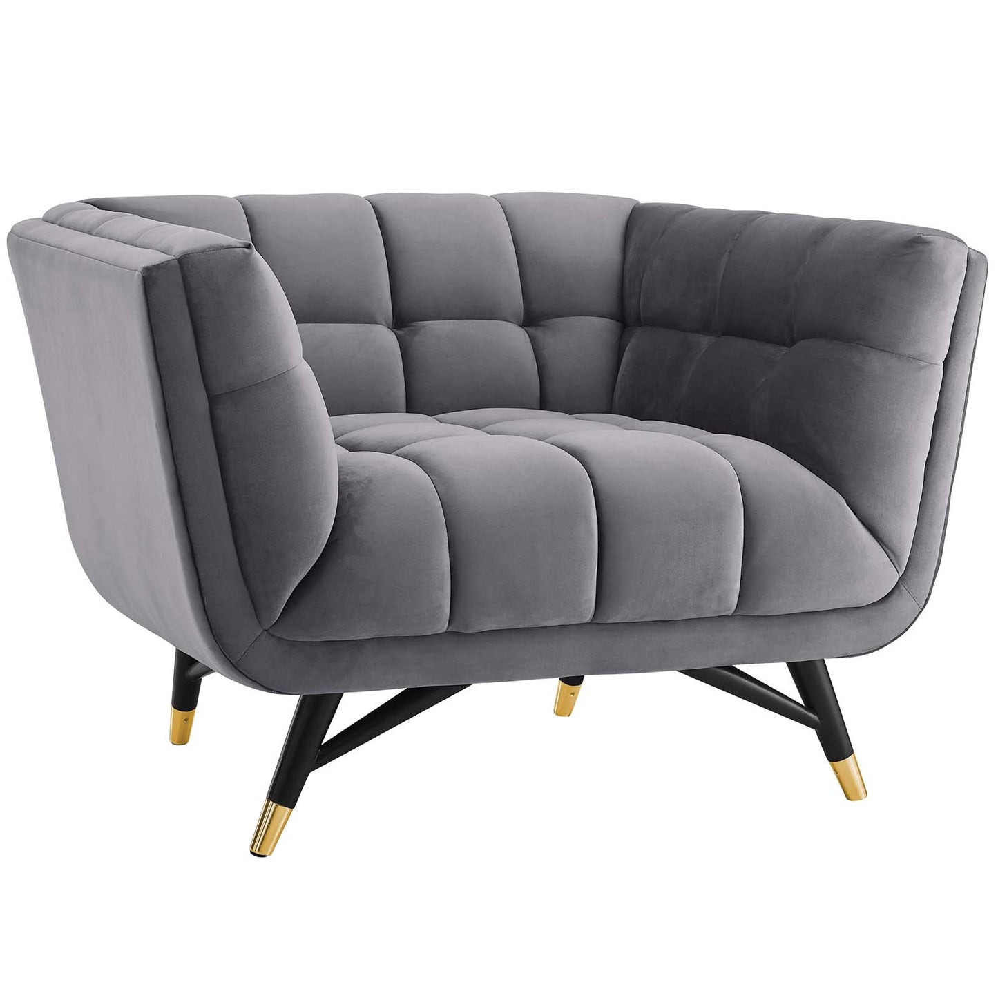 Adept Performance Velvet Armchair