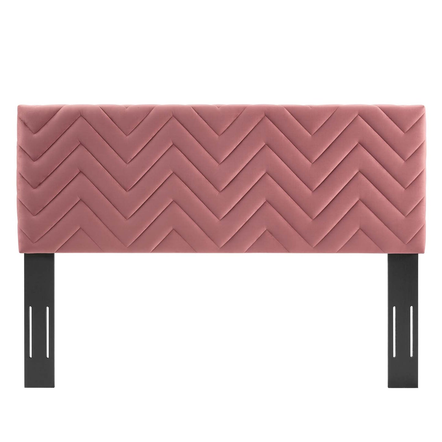 Mercy Chevron Tufted Performance Velvet King/California King Headboard