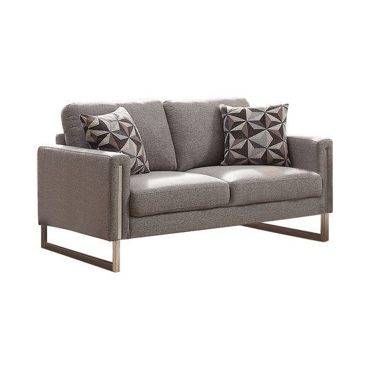 Stellan Upholstered Loveseat Grey