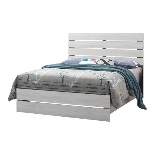 Brantford Eastern King Panel Bed Coastal White