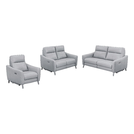 Derek Upholstered Power Living Room Set