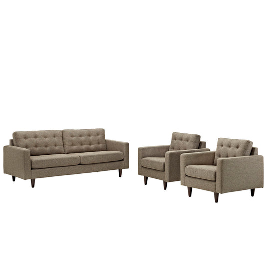 Empress Sofa and Armchairs Set of 3