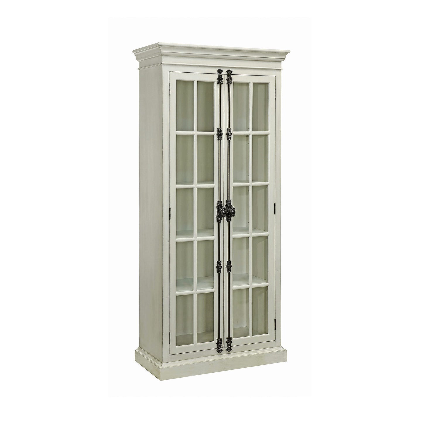 2-door Tall Cabinet Antique White