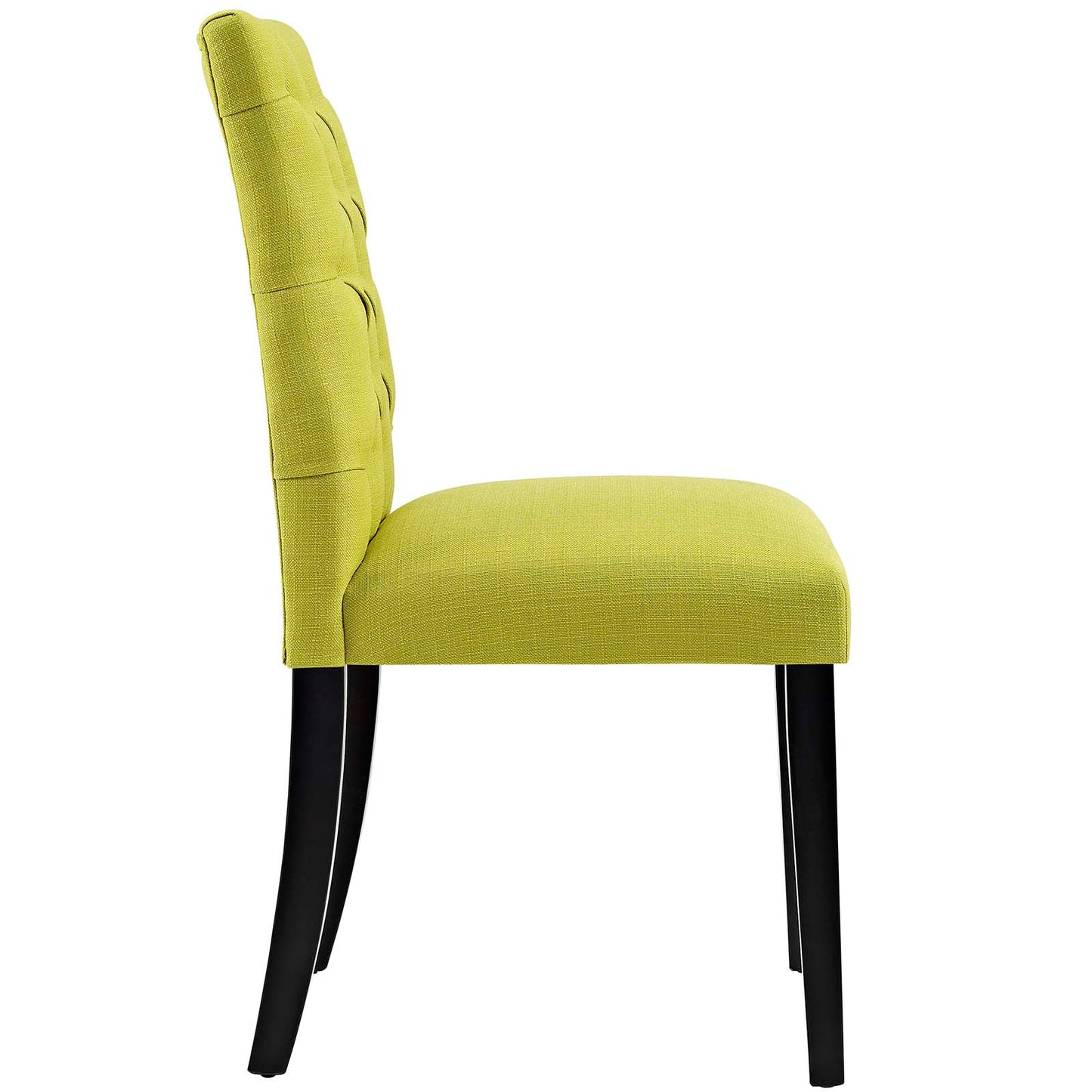Duchess Button Tufted Fabric Dining Chair