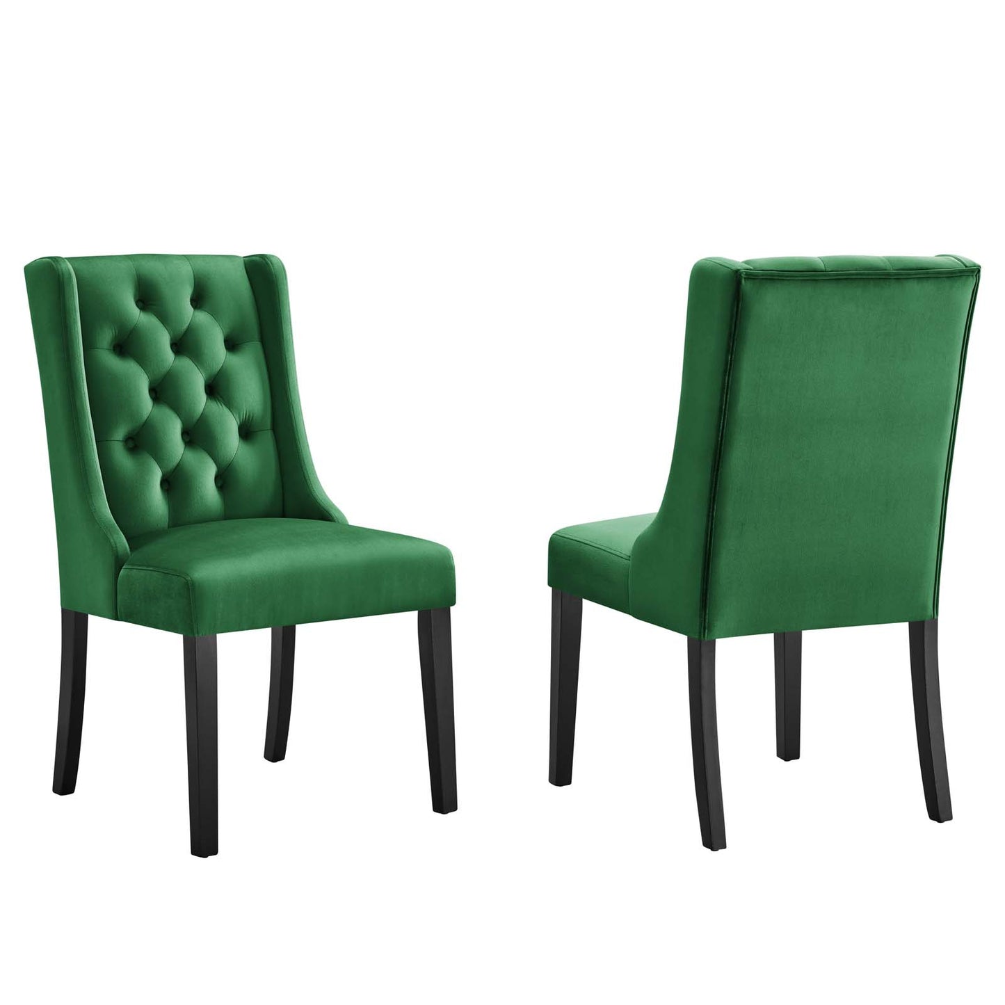 Baronet Performance Velvet Dining Chairs - Set of 2