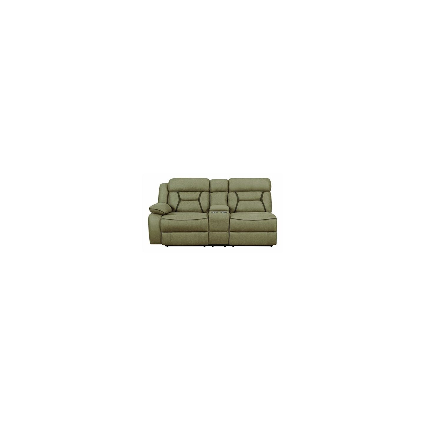 Higgins Four-Piece Upholstered Power Sectional Tan