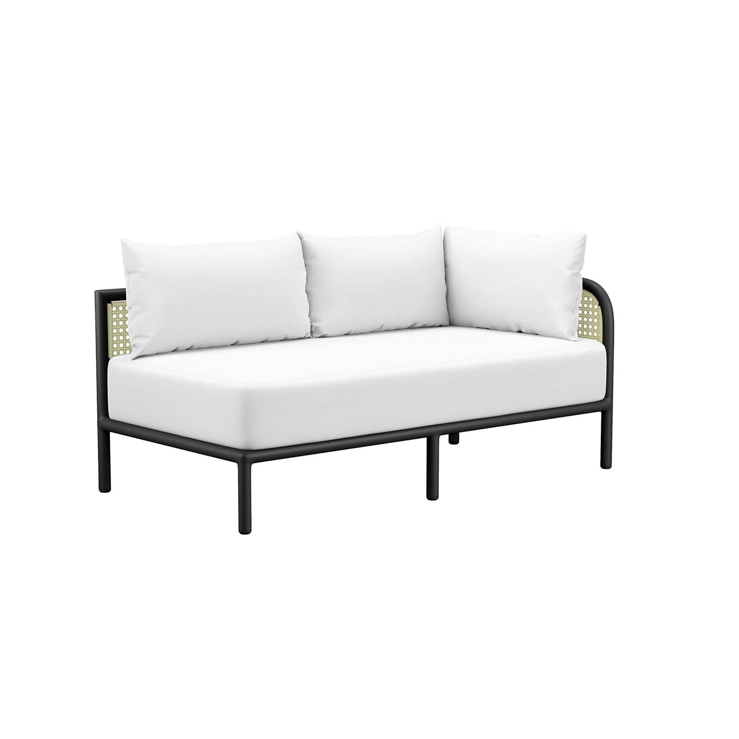 Hanalei Outdoor Patio 4-Piece Sectional