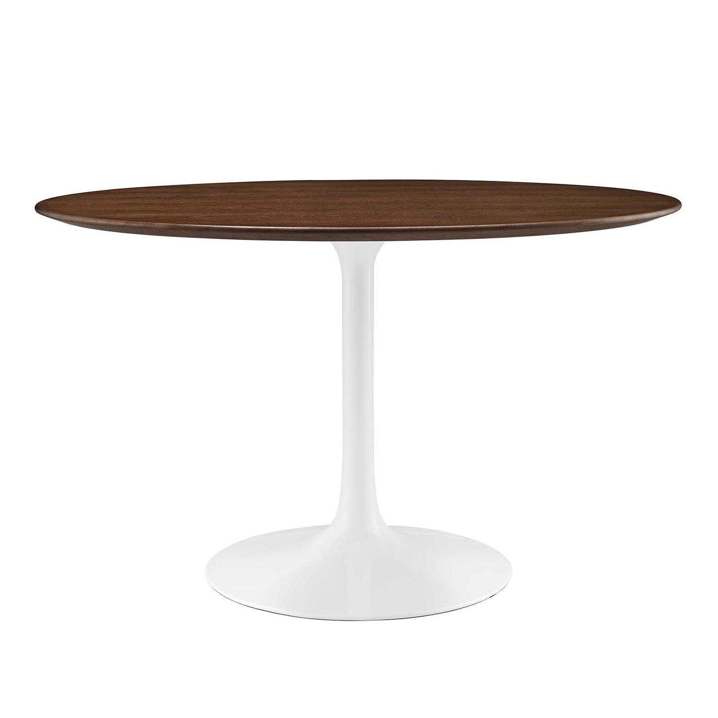 Lippa 47" Round Walnut Dining Table