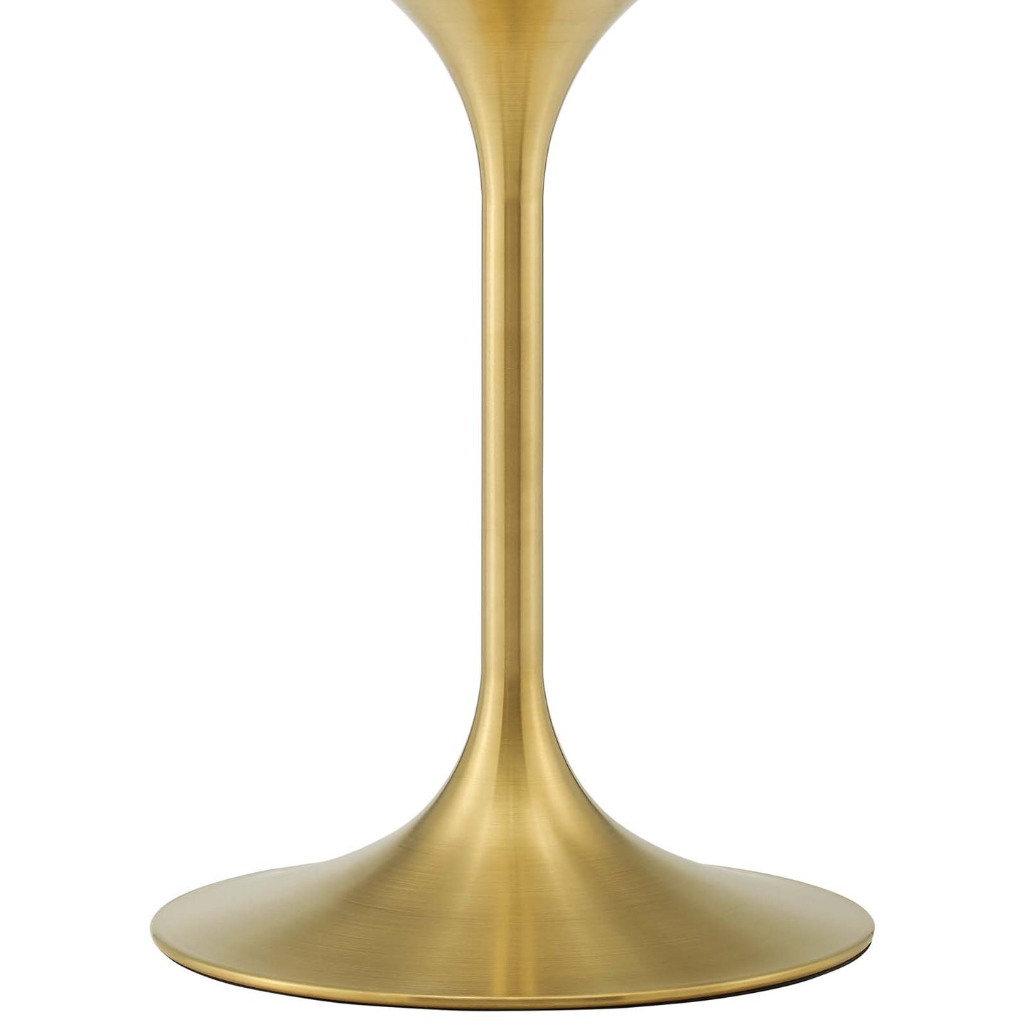 Lippa 42"  Oval Artificial Marble Dining Table