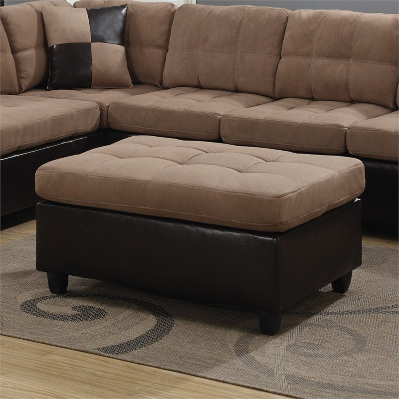 Mallory Rectangular Upholstered Tufted Ottoman