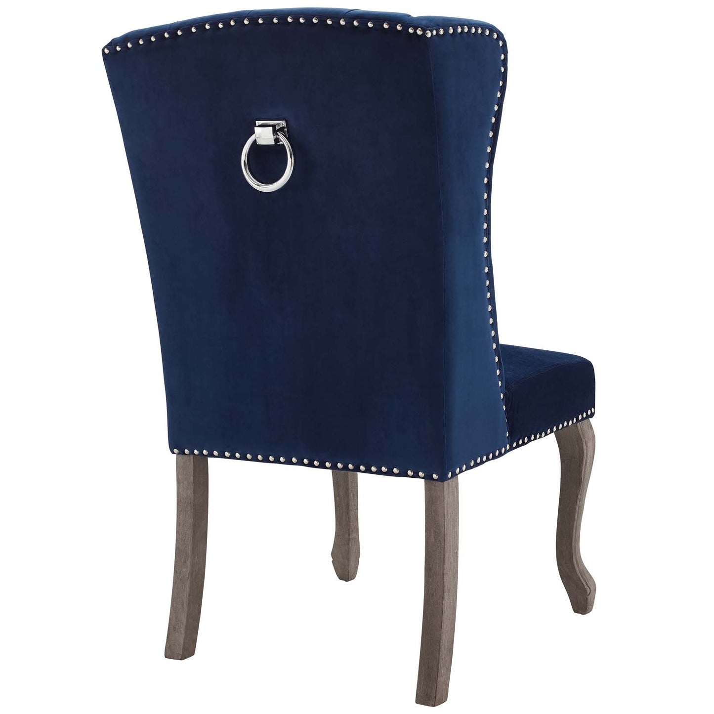 Apprise French Vintage Dining Performance Velvet Side Chair