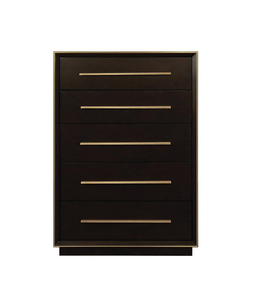 Durango 5-drawer Chest Smoked Peppercorn