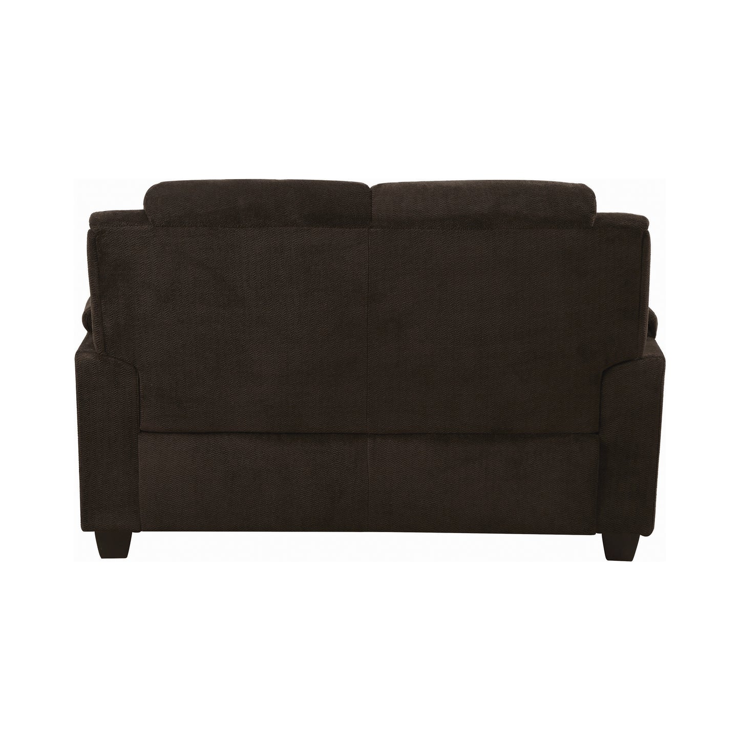 Northend Upholstered Loveseat Chocolate