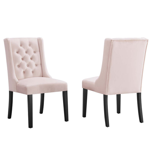 Baronet Performance Velvet Dining Chairs - Set of 2