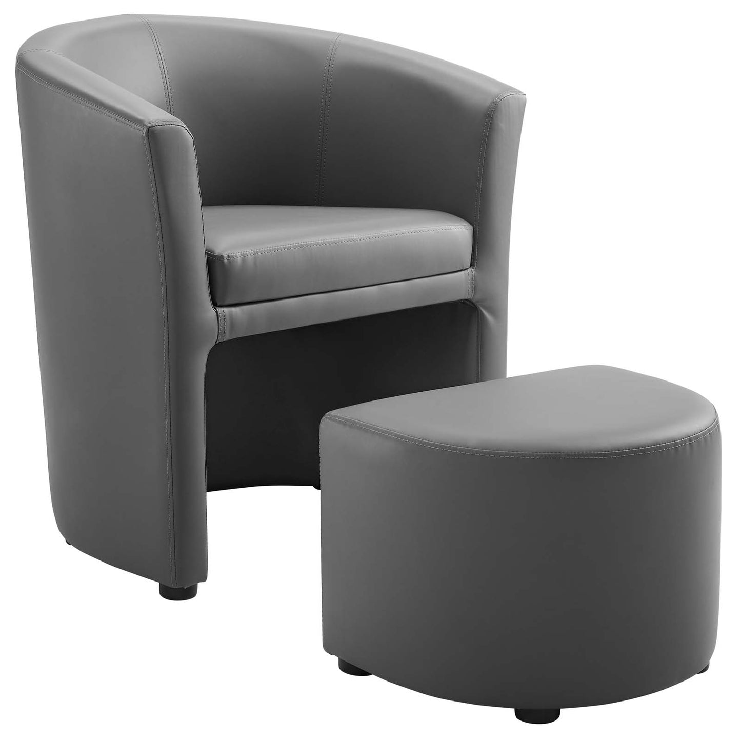 Divulge Armchair and Ottoman