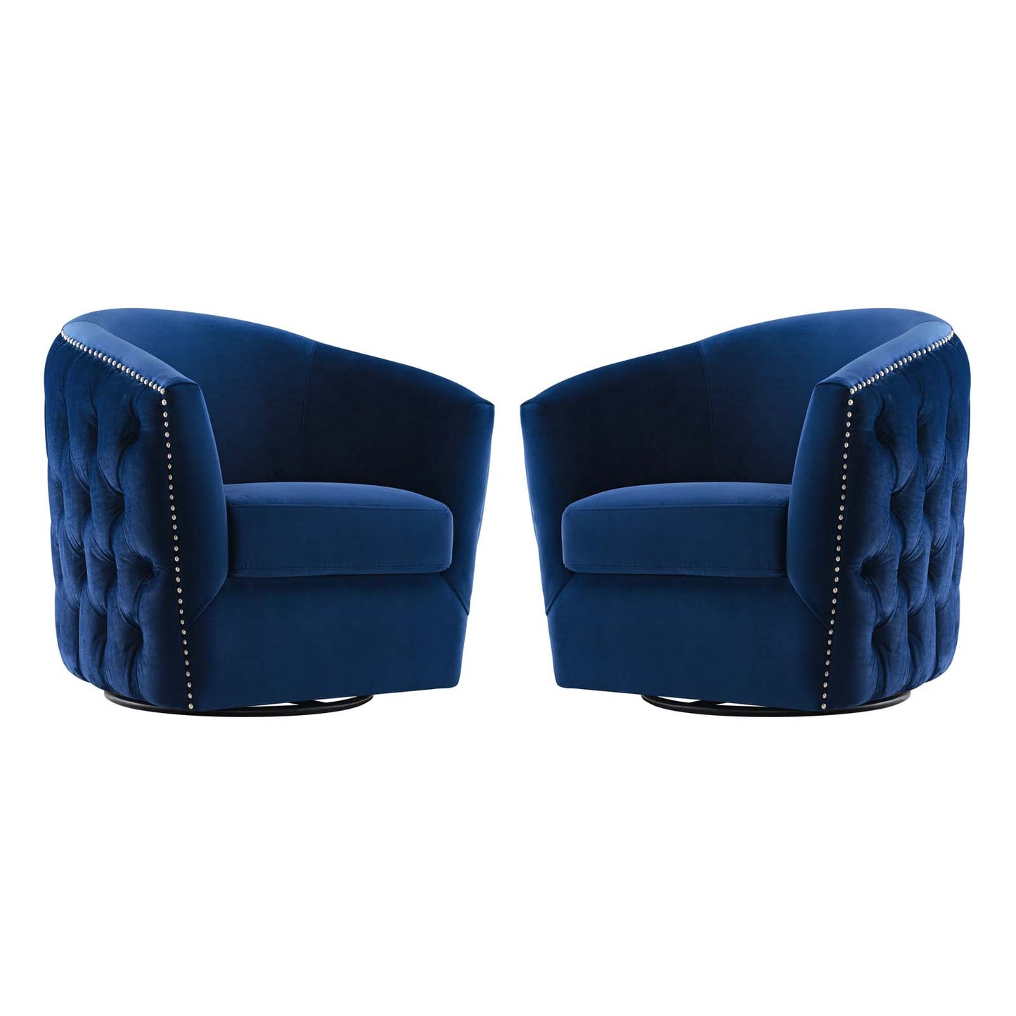 Rogue Armchair Performance Velvet Set of 2