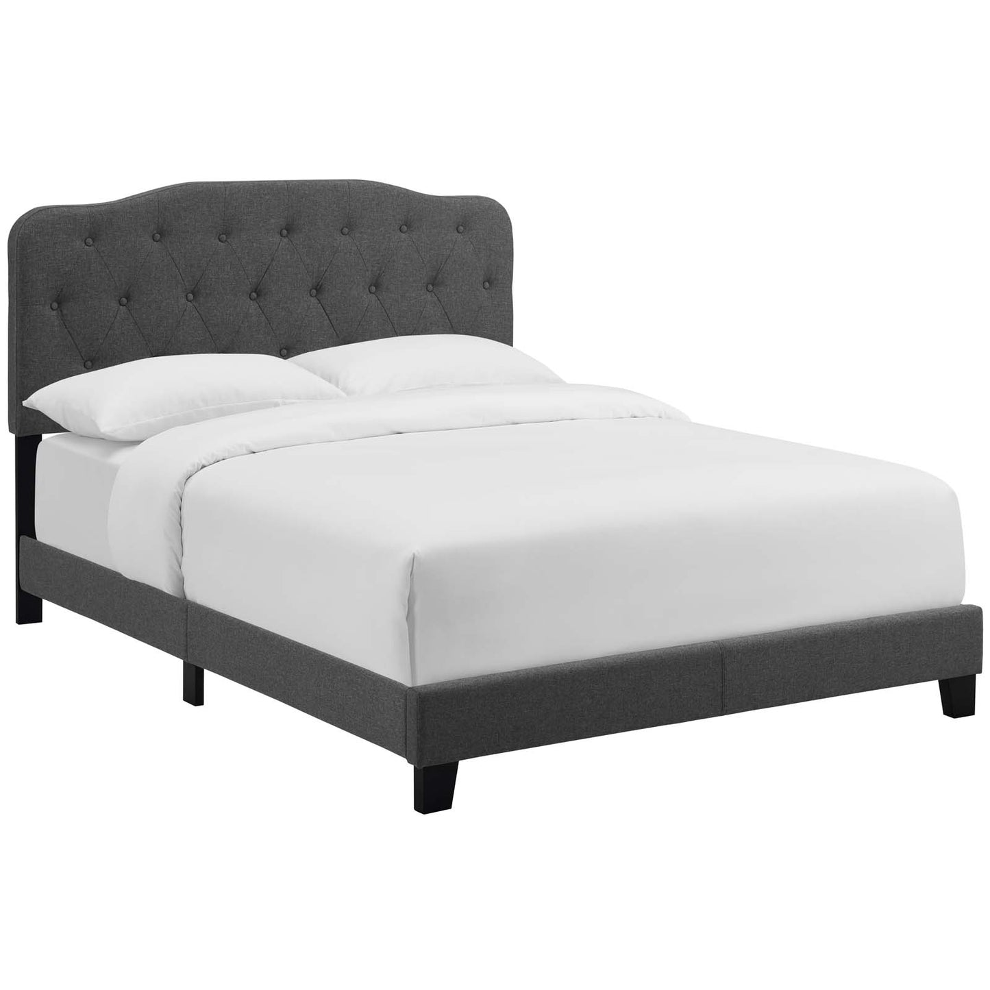 Amelia Full Upholstered Fabric Bed