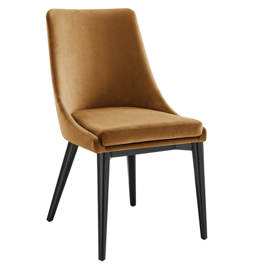 Viscount Performance Velvet Dining Chair