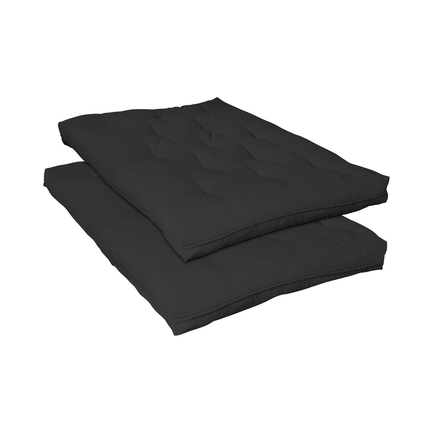 8" Premium Futon Pad Black