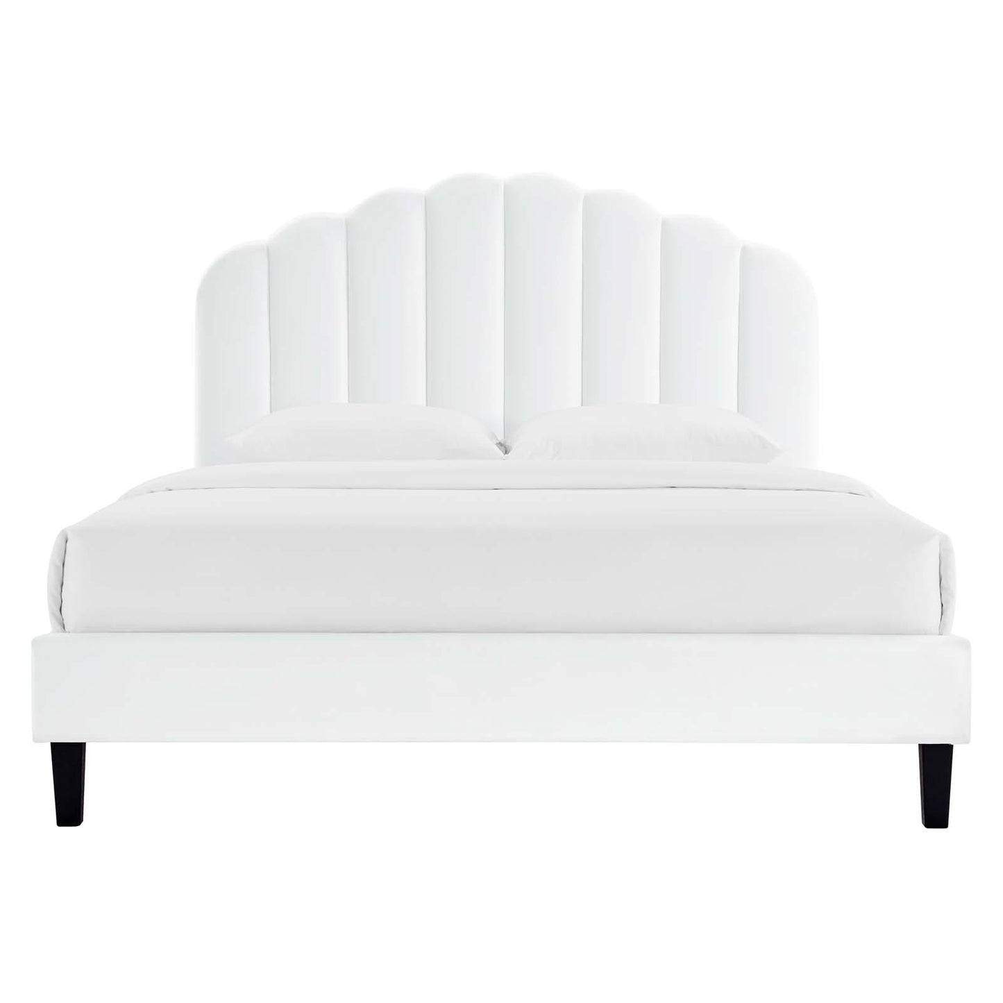 Daisy Performance Velvet Twin Platform Bed