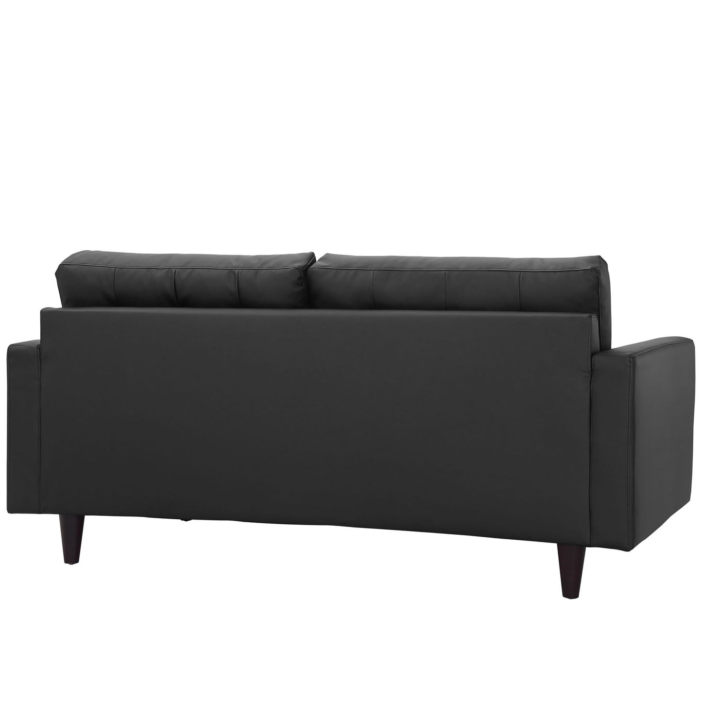 Empress Bonded Leather Loveseat