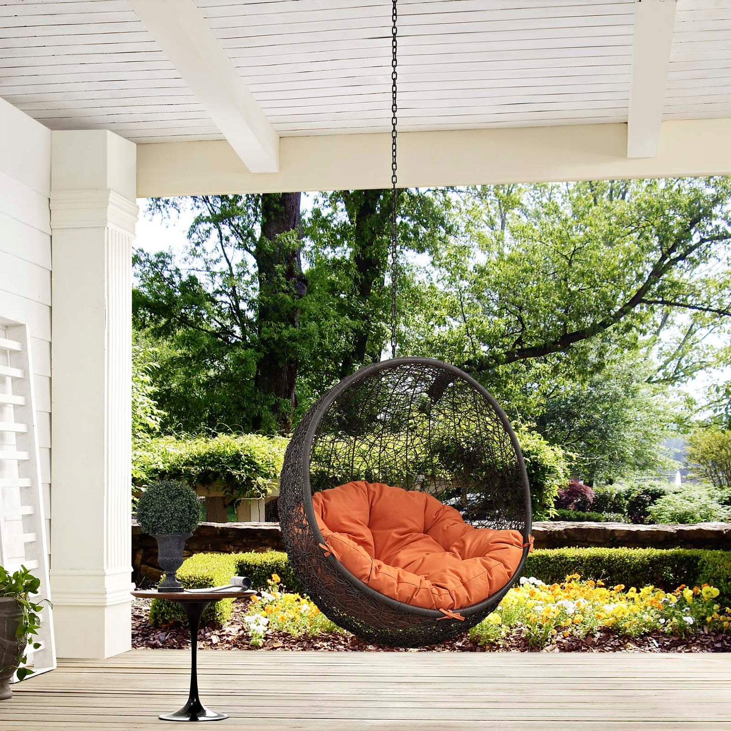 Hide Outdoor Patio Swing Chair Without Stand