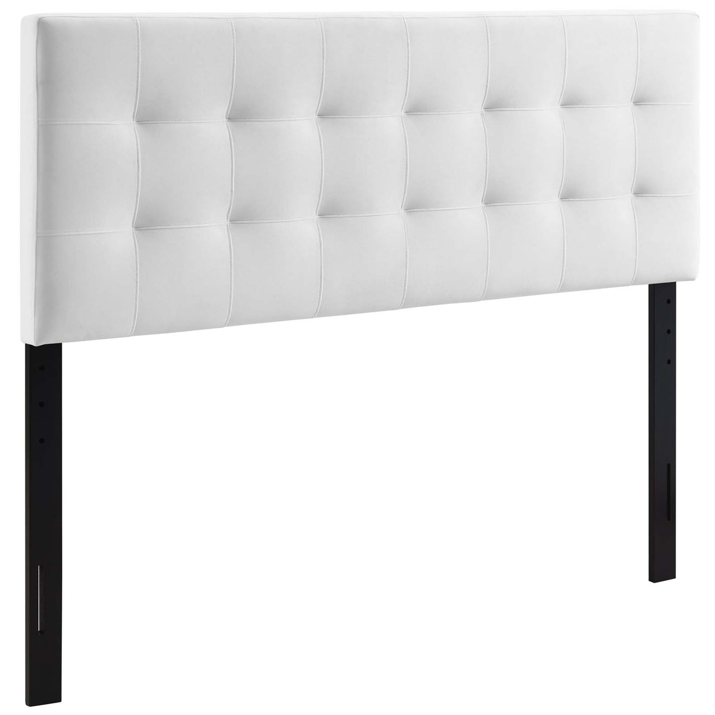 Lily Biscuit Tufted Full Performance Velvet Headboard