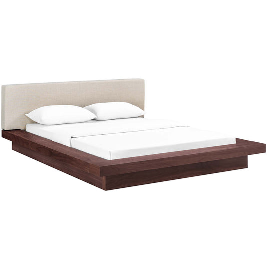 Freja Queen Fabric Platform Bed