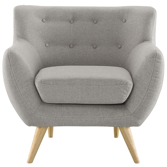 Remark Upholstered Fabric Armchair